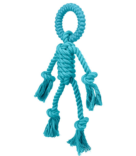 Игрушка для собак TRIXIE "Фигурка из веревок" с пищалкой, каучук+верев.(20*39см) 438x503 в Материке - Вариант 2