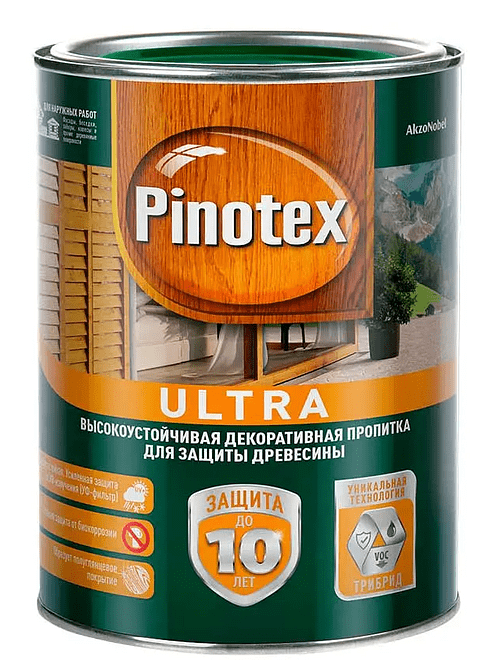 Пропитка влагостойкая Pinotex Ультра Орегон, 2,5л 495x660 Пропитка влагостойкая Pinotex Ультра Орегон, 2,5л 495x660 в Материке
