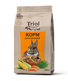 Корм для кроликов Triol Original (450г) 238x286 в Материке