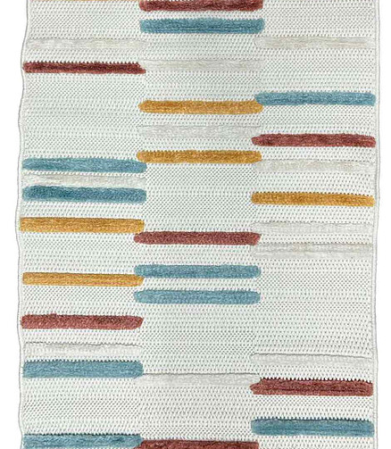 Ковер SHIBORI HB83A Cream/Blue 140*200 438x503 в Материке