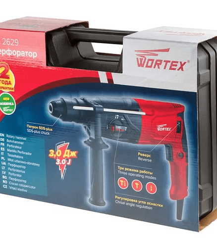 Перфоратор WORTEX RH2629 800Вт 3Дж 438x503 в Материке - Вариант 4