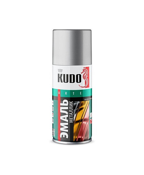 Эмаль аэроз. KUDO серебро, 100г 495x660 Эмаль аэроз. KUDO серебро, 100г 495x660 в Материке