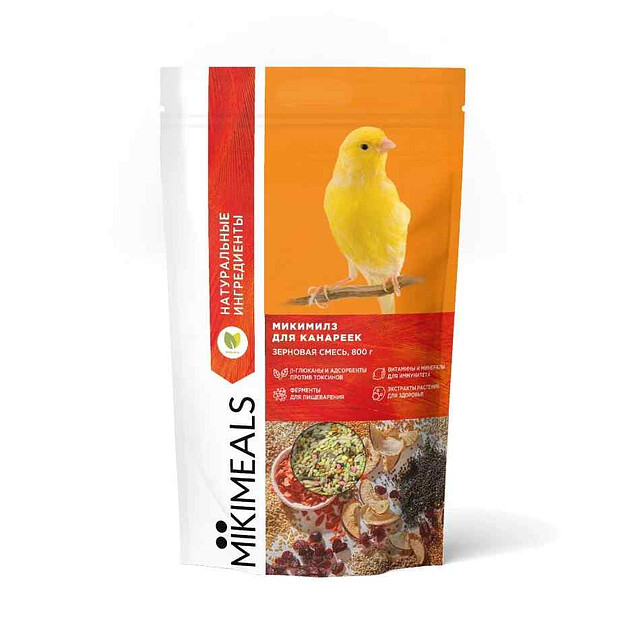 Корм для канареек MIKIMEALS (800г)