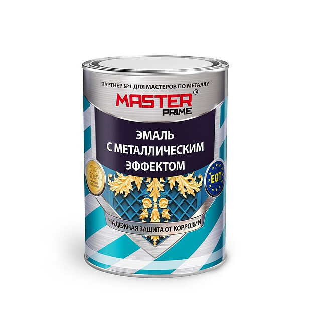 Эмаль MASTER с металлическим эффектом бронза 0,8л