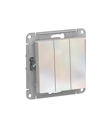 Выключатель SE ATLAS Design ATN000431 3кл. жемчуг 438x503 в Материке - Вариант 2
