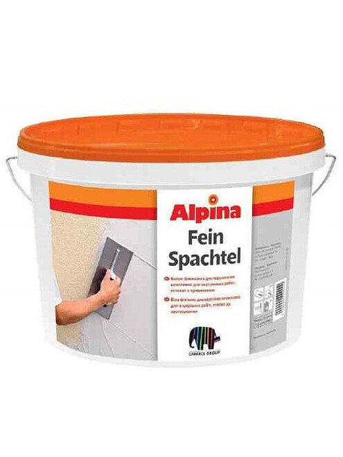 Шпатлевка Alpina Feinspachtel, 25кг 495x660 Шпатлевка Alpina Feinspachtel, 25кг 495x660 в Материке