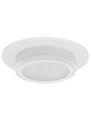 Светильник встраив. TRUENERGY Nova 21245 круг с матовым кольцом бел. GU10/IP20 238x286 в Материке