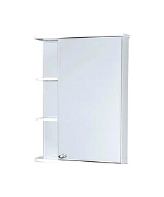 Шкаф навесной зеркальный КАМЕЛИЯ-09.60 правый (арт.СМ 001.09.60 R) 730х600х140мм