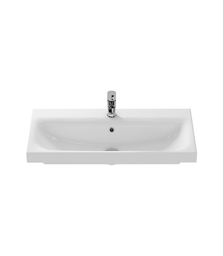 Раковина встраиваемая MODUO SLIM 80см с отверстием 438x503 в Материке