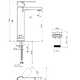 Смеситель BRASKO 63111 (для умывальника) высокий, черный