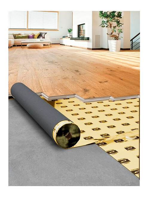 Подложка д/пола A-STEP:OPTIMA GOLD_EVA 1*15м*2мм (1рул=15м2) 495x660 Подложка д/пола A-STEP:OPTIMA GOLD_EVA 1*15м*2мм (1рул=15м2) 495x660 в Материке