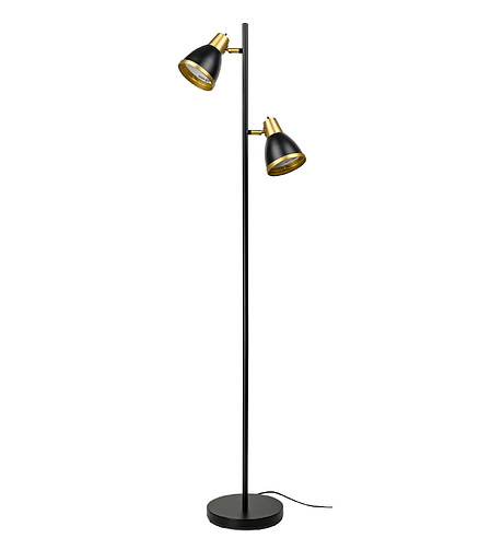 Торшер HT-752x2BRSB черн. латунь Е27 438x503 в Материке