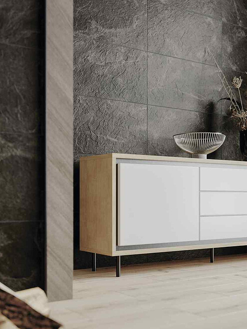 Керамогранит Cersanit INFINITY 29,7х59,8 см 1,77 м2 цвет темно-серый 495x660 Керамогранит Cersanit INFINITY 29,7х59,8 см 1,77 м2 цвет темно-серый 495x660 в Материке