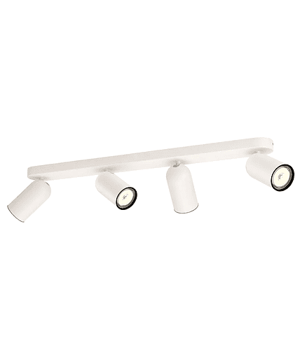 Светильник потолочный PHILIPS PONGEE 4xNW бел. 5,5W/GU10/IP20 438x503 в Материке - Вариант 2