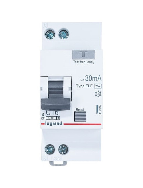 Дифавтомат LEGRAND RX3 1П+Н 16А/30мА 495x660 Дифавтомат LEGRAND RX3 1П+Н 16А/30мА 495x660 в Материке