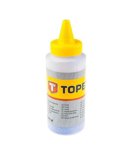 Мел разметочный TOPEX 30C617 красный 115г 438x503 в Материке