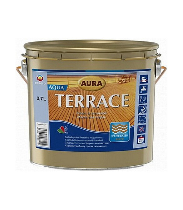 Масло для террас Aura Terrace Aqua палисандр, 2,7л 586x674 Масло для террас Aura Terrace Aqua палисандр, 2,7л 586x674 в Материке
