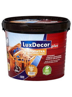 Пропитка LuxDecor Униселл светлый дуб, 5л 238x286 в Материке