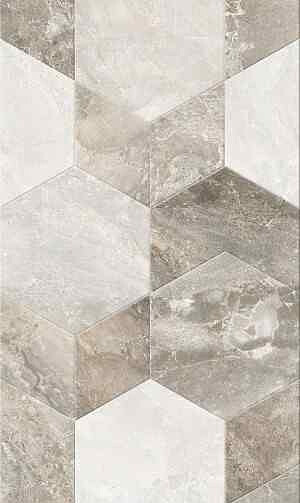Плитка Beryoza Ceramica ANTIQUE 30х60см 1,62м2 цвет декор беж 438x503 в Материке - Вариант 2