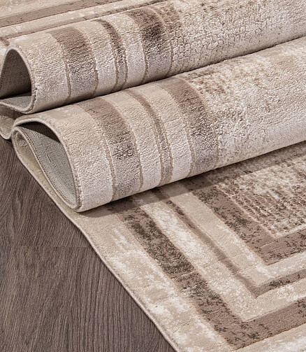 Ковер ARMINA 04080A Brown/Brown 240*340 438x503 в Материке - Вариант 2