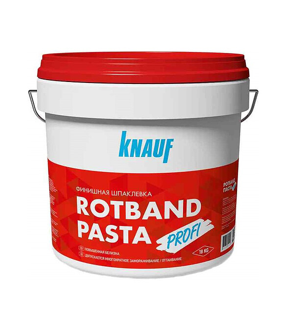 Шпатлевка KNAUF Ротбанд Паста Профи, 18кг 586x674 в Материке
