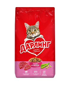 Корм для кошек DARLING мясо,овощи (1,75кг)