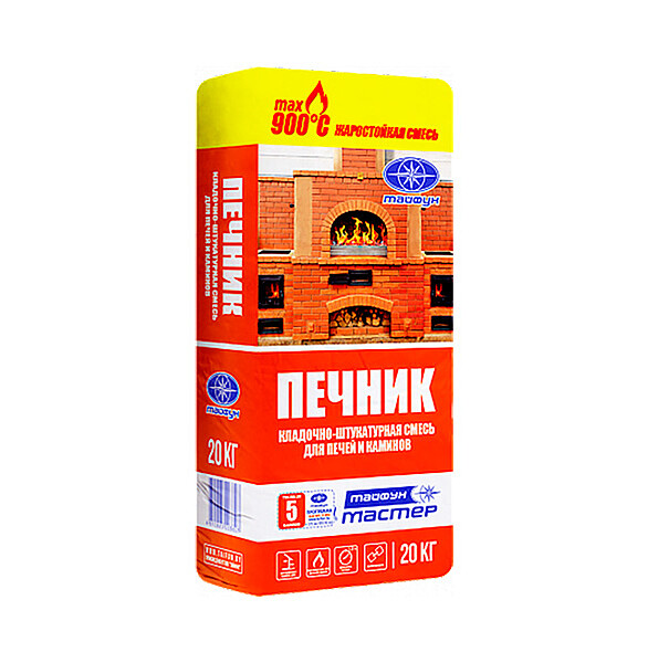 Смесь Тайфун ПЕЧНИК для печей и каминов, 20кг 586x674 в Материке