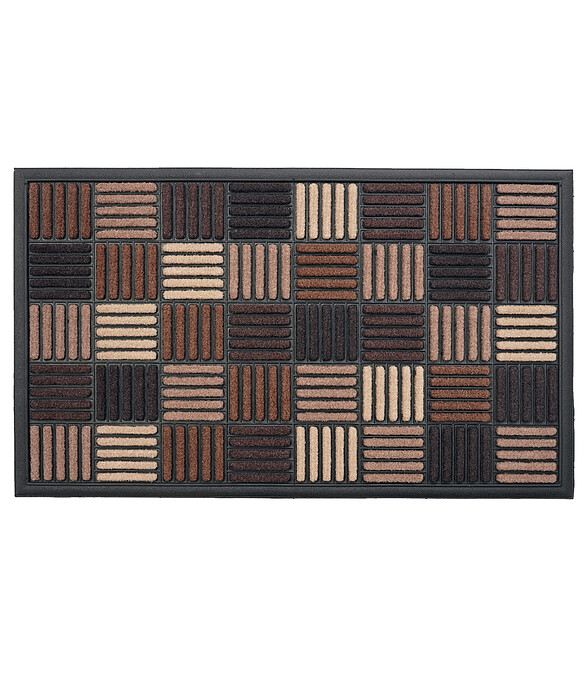 Коврик придверный PARQUET brown 45*75 586x674 в Материке