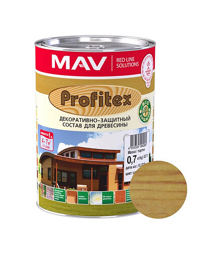 Пропитка Profitex светлый дуб, 0,7кг 438x503 в Материке