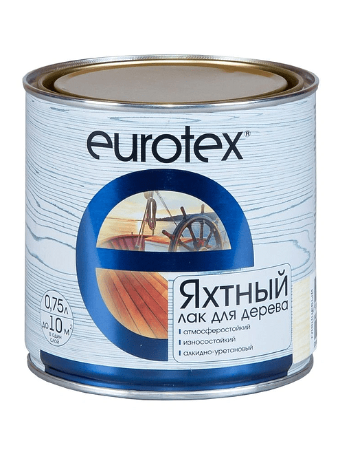 Лак Eurotex яхтный полуматовый, 0,75л 495x660 Лак Eurotex яхтный полуматовый, 0,75л 495x660 в Материке