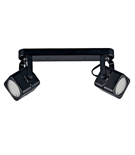 Светильник накладной TRUENERGY FOCUS 21355 поворотный квадрат черн. GU10 438x503 в Материке