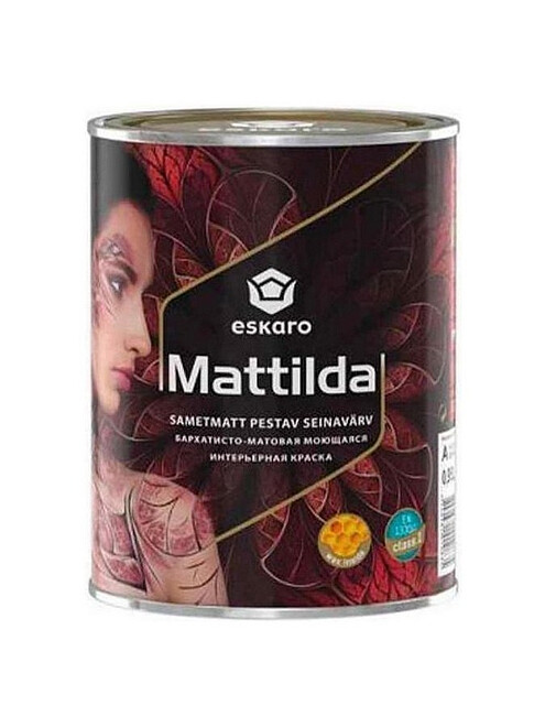 Краска Eskaro Mattilda бархатисто-матовая, 2,85л 495x660 Краска Eskaro Mattilda бархатисто-матовая, 2,85л 495x660 в Материке