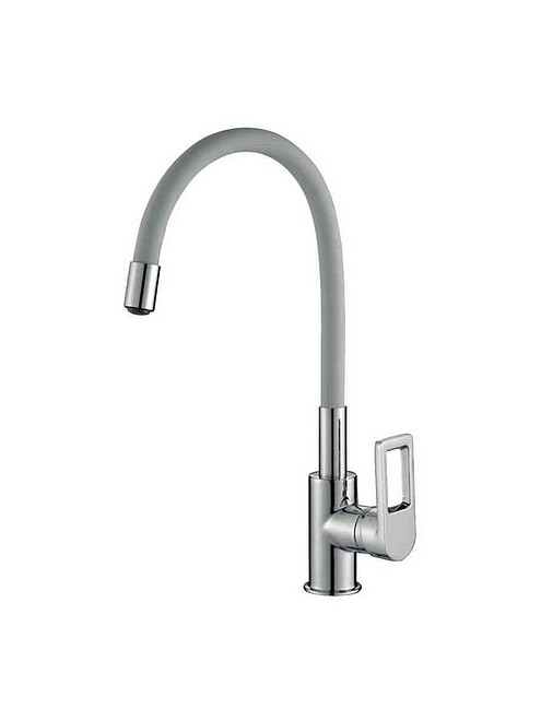Смеситель ROSSINKA Z35-35U-Gray (для кухни) с гибким изливом, хром/серый 495x660 Смеситель ROSSINKA Z35-35U-Gray (для кухни) с гибким изливом, хром/серый 495x660 в Материке