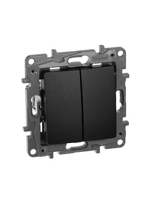 Выключатель прох. Legrand ETIKA 672612 2кл. антрацит 238x286 в Материке - Вариант 2