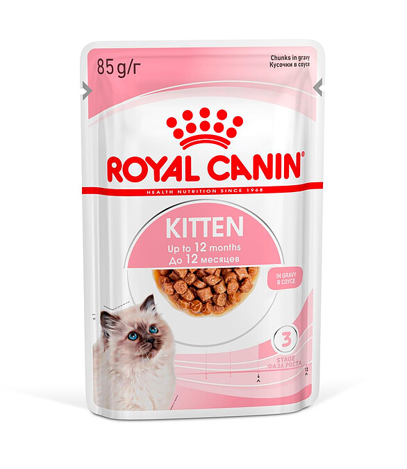 Корм для котят Royal Canin Kitten кусочки в соусе (85г) 586x674 Корм для котят Royal Canin Kitten кусочки в соусе (85г) 586x674 в Материке