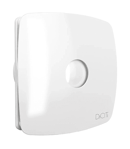 Вентилятор DICITI Rio 4C d100 с обр.клапаном 438x503 в Материке - Вариант 2