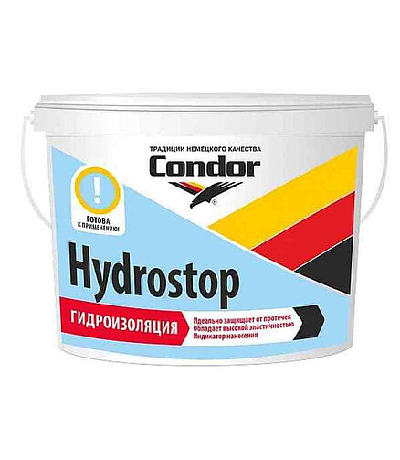 Гидроизоляция Condor Hydrostop готовая, 5кг 438x503 в Материке