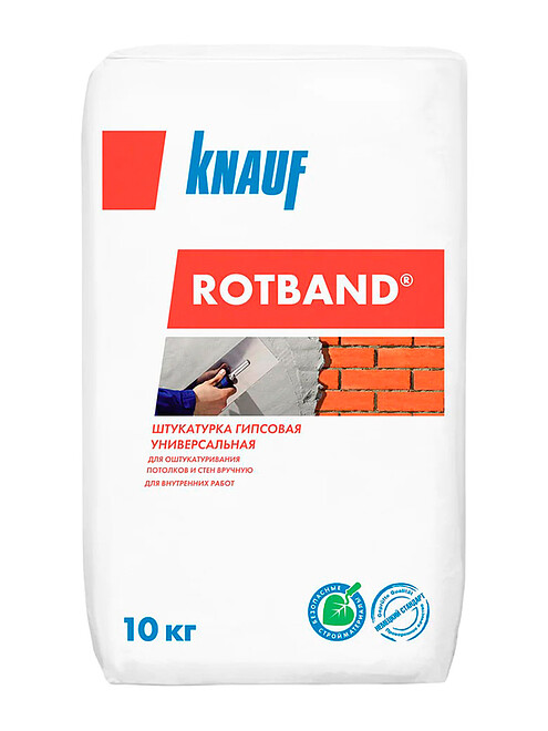 Штукатурка KNAUF Ротбанд гипсовая, 10кг 495x660 в Материке