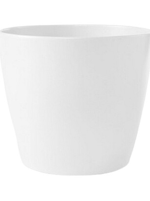 Горшок 8-25 (D=25см) керамика белый арт.8-25004 238x286 в Материке