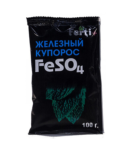 Железный купорос, фунгицид (100г) Ferti+ 438x503 в Материке