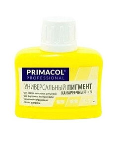 Краситель Primacol 02 Канареечный 80мл