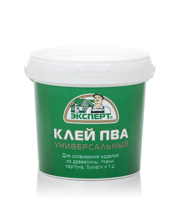 Клей ПВА ЭКСПЕРТ универсальный, 0,9кг 586x674 в Материке