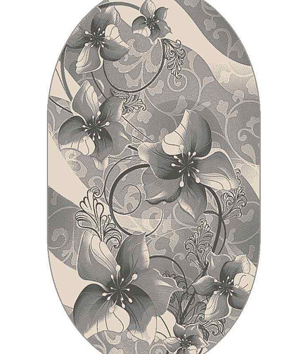 Ковер СИТИ 39426-15 160*230, овал 438x503 в Материке