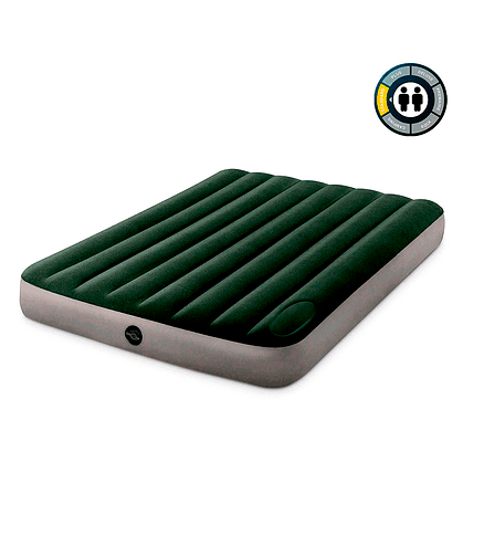 Матрас надувной INTEX (191х137см) Downy Airbed встроен.насос арт.64762 438x503 в Материке - Вариант 4