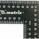 Угольник цельнометалл. MATRIX 400х600мм 80x80 в Материке - Вариант 2