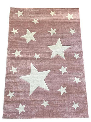 Ковер BALA KIDS STARS Pink/Cream 120*180 238x286 в Материке