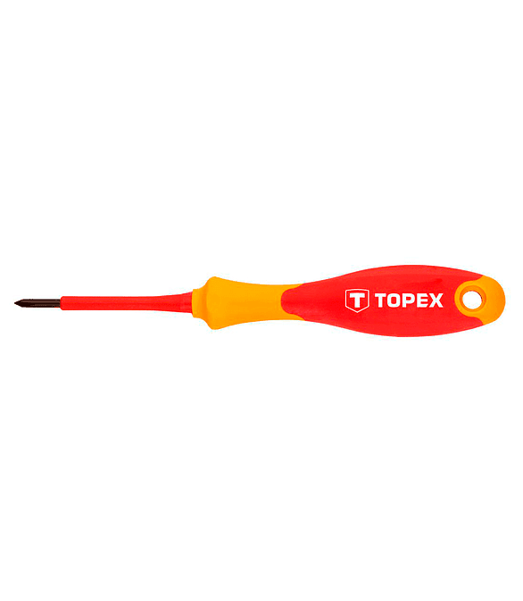 Отвертка диэлектр. TOPEX PH0x60мм 586x674 Отвертка диэлектр. TOPEX PH0x60мм 586x674 в Материке