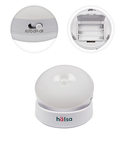 Ночник HSL-L-101W сенсорн. 438x503 в Материке - Вариант 2