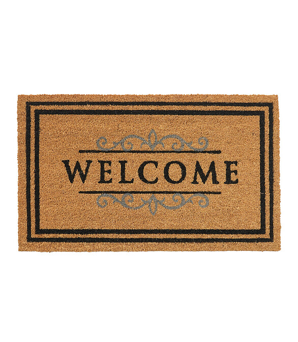 Коврик придверный кокосовый WELCOME 45*75 586x674 в Материке