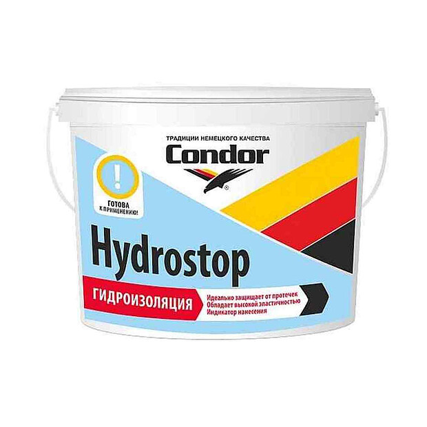 Гидроизоляция КОНДОР Hydrostop готовая 5кг